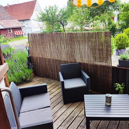 Ferienwohnung Hasenfratz Лёффинген Экстерьер фото